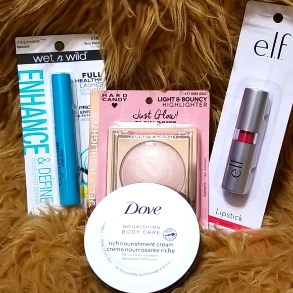 Makeup Bundle- Hard Candy, Elf, Wet n Wild, Dove - Picture 1 of 2